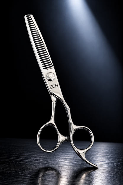 CCH All Silver 27T Texture Scissor